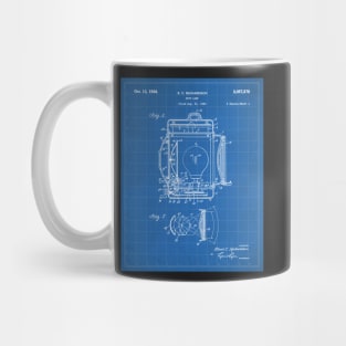 Film Spot Lamp Patent - Cinema Student Film Student Art - Blueprint Mug